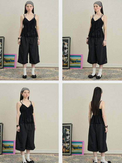 Achihara Chestnut Tree Print Camisole