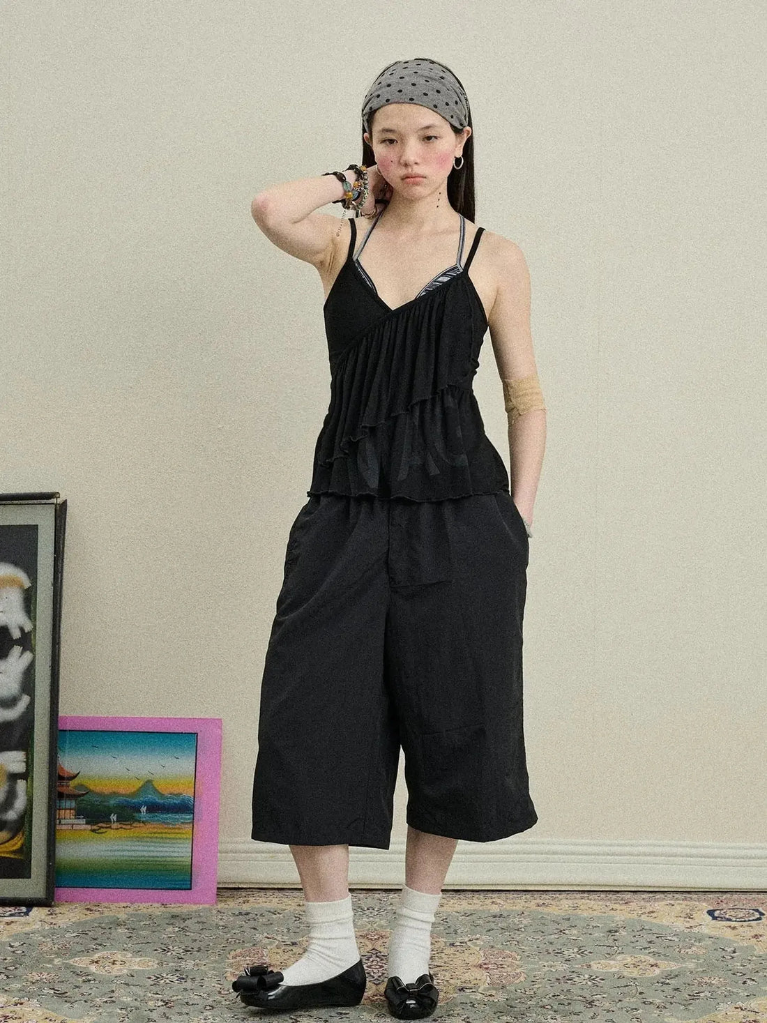 Chestnut Tree Print Camisole