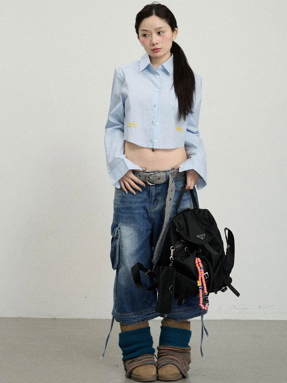 Chilled Soda Blue Long-Sleeve Shirt