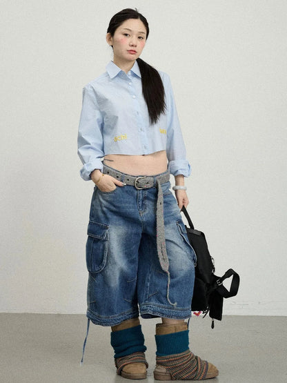 Chilled Soda Blue Long-Sleeve Shirt