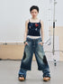 Achihara Chin Hoarder Love Print Summer Tube Top