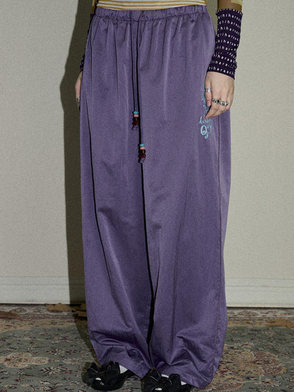 Update Achihara Colorful Banana Wide Leg Trousers