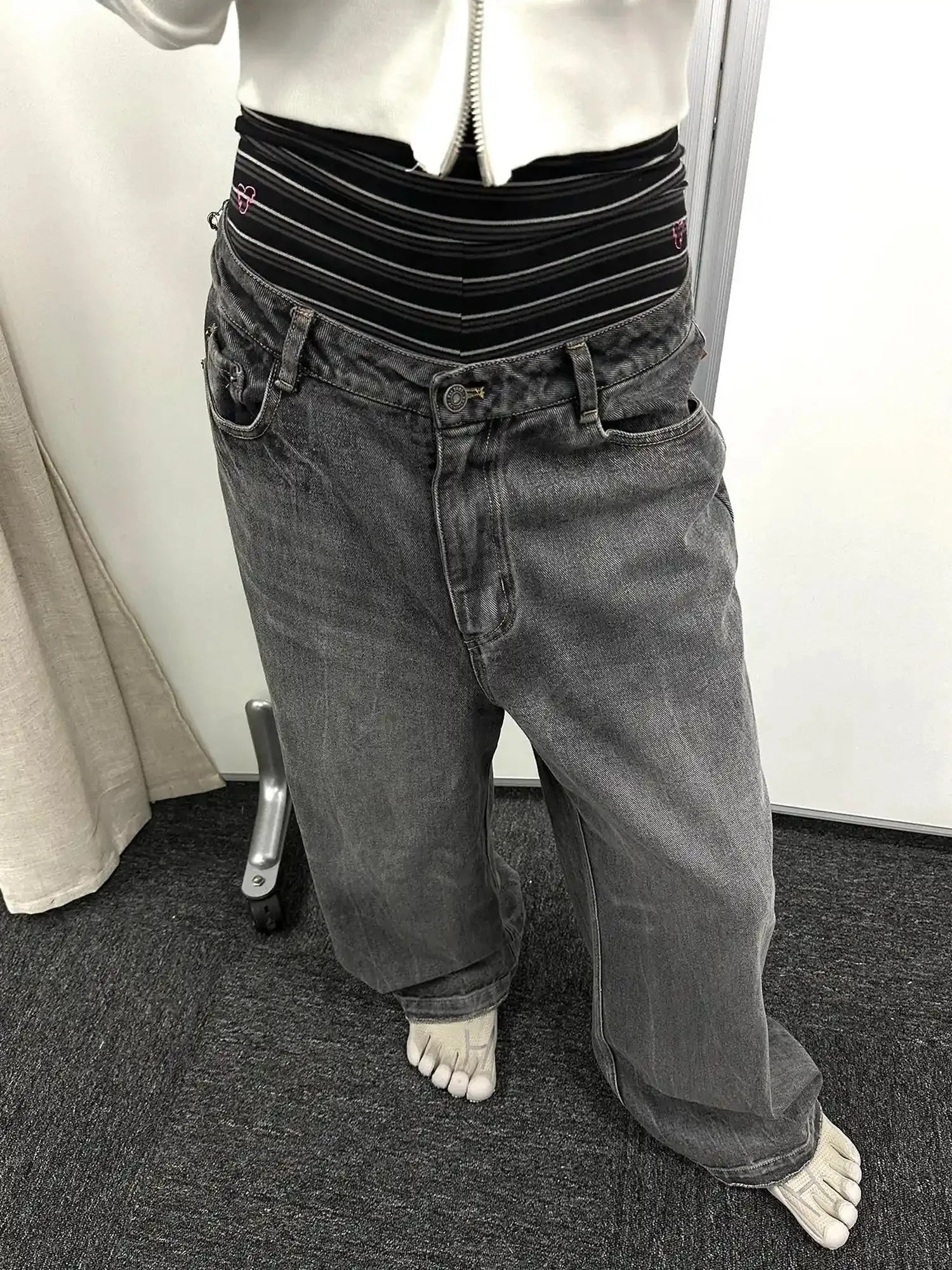 Crab Seal Rose High Waist Breton Leggings