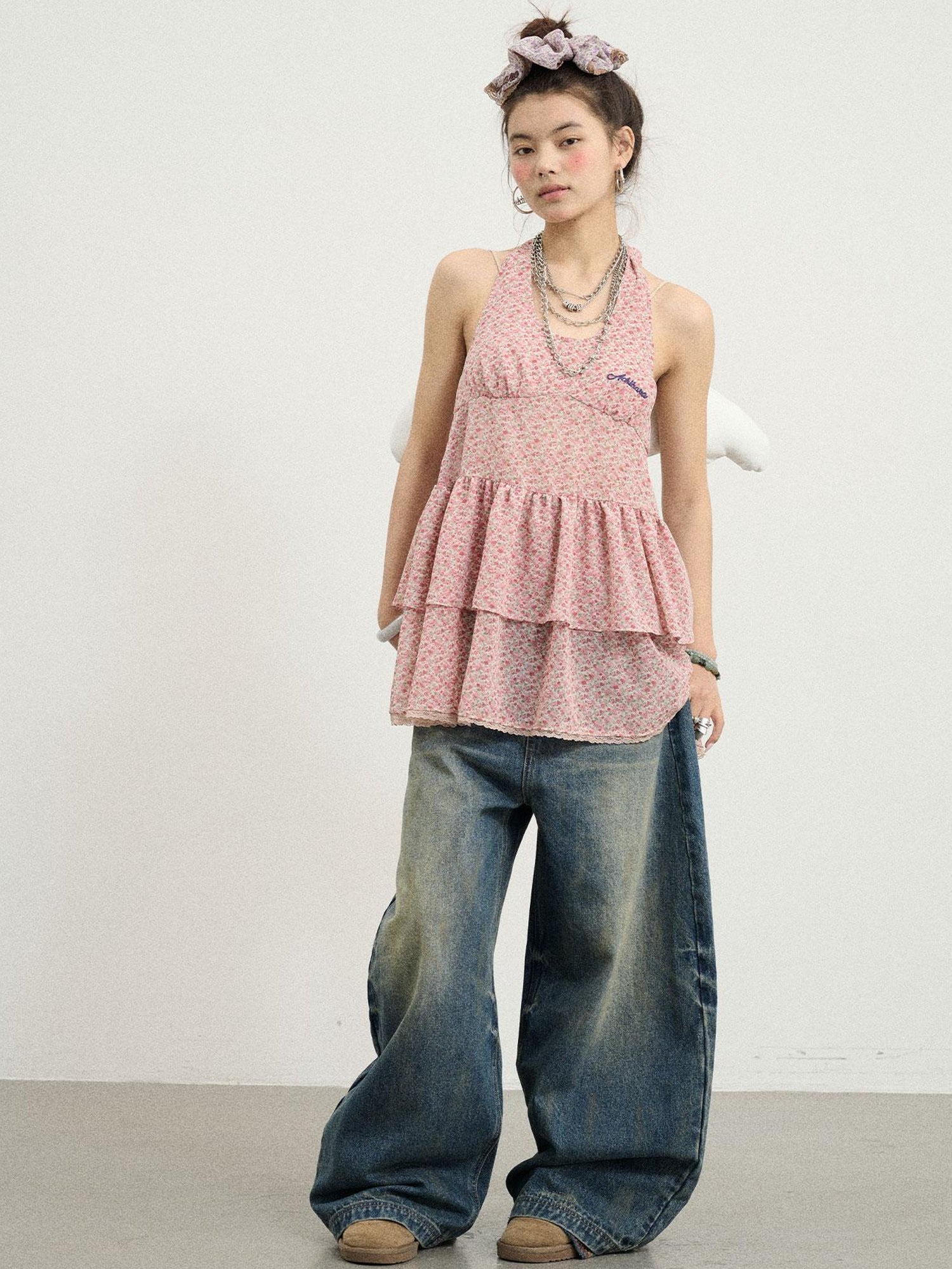 Achihara Daydreamer Strappy Sundress