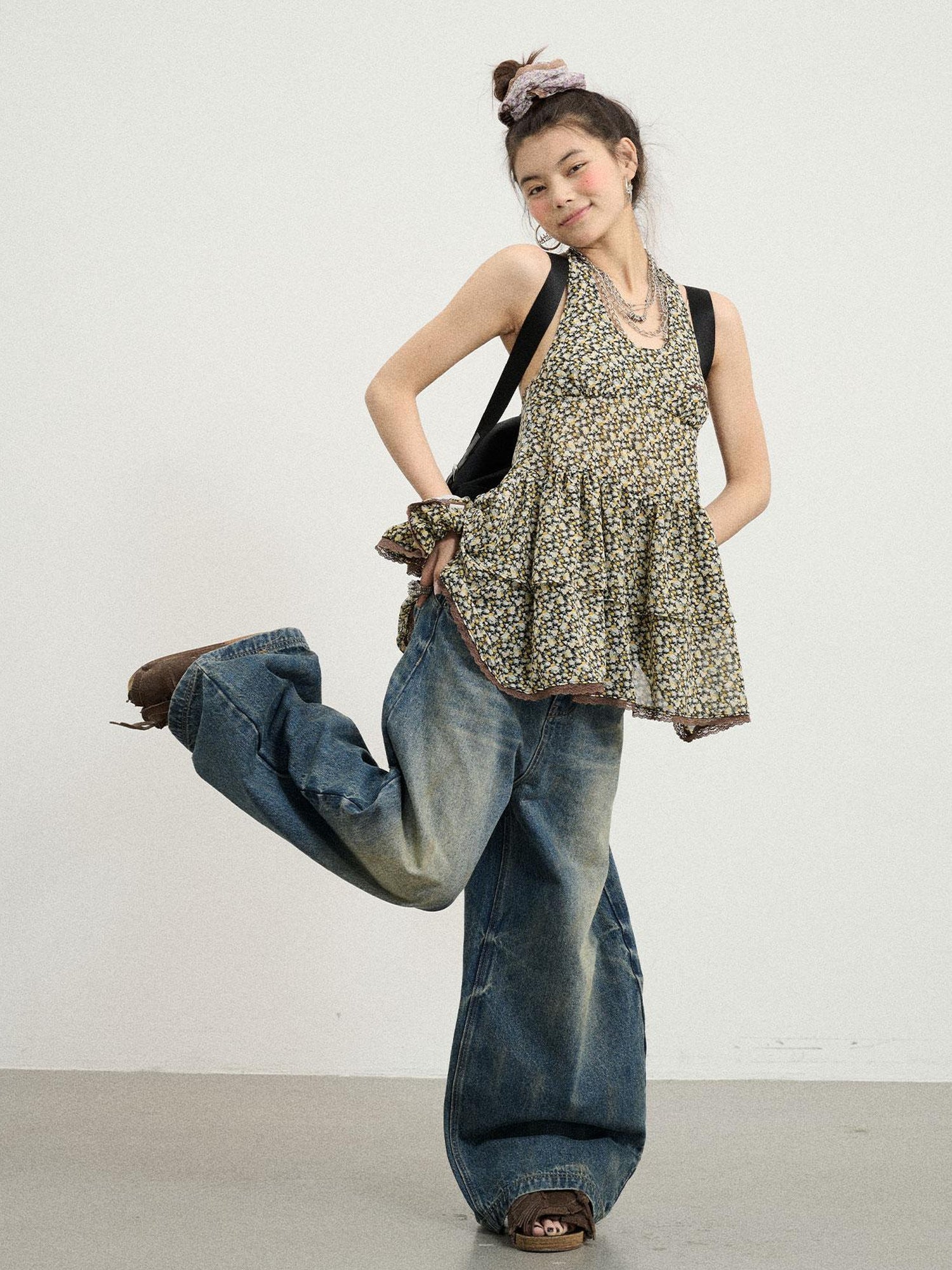 Achihara Daydreamer Strappy Sundress