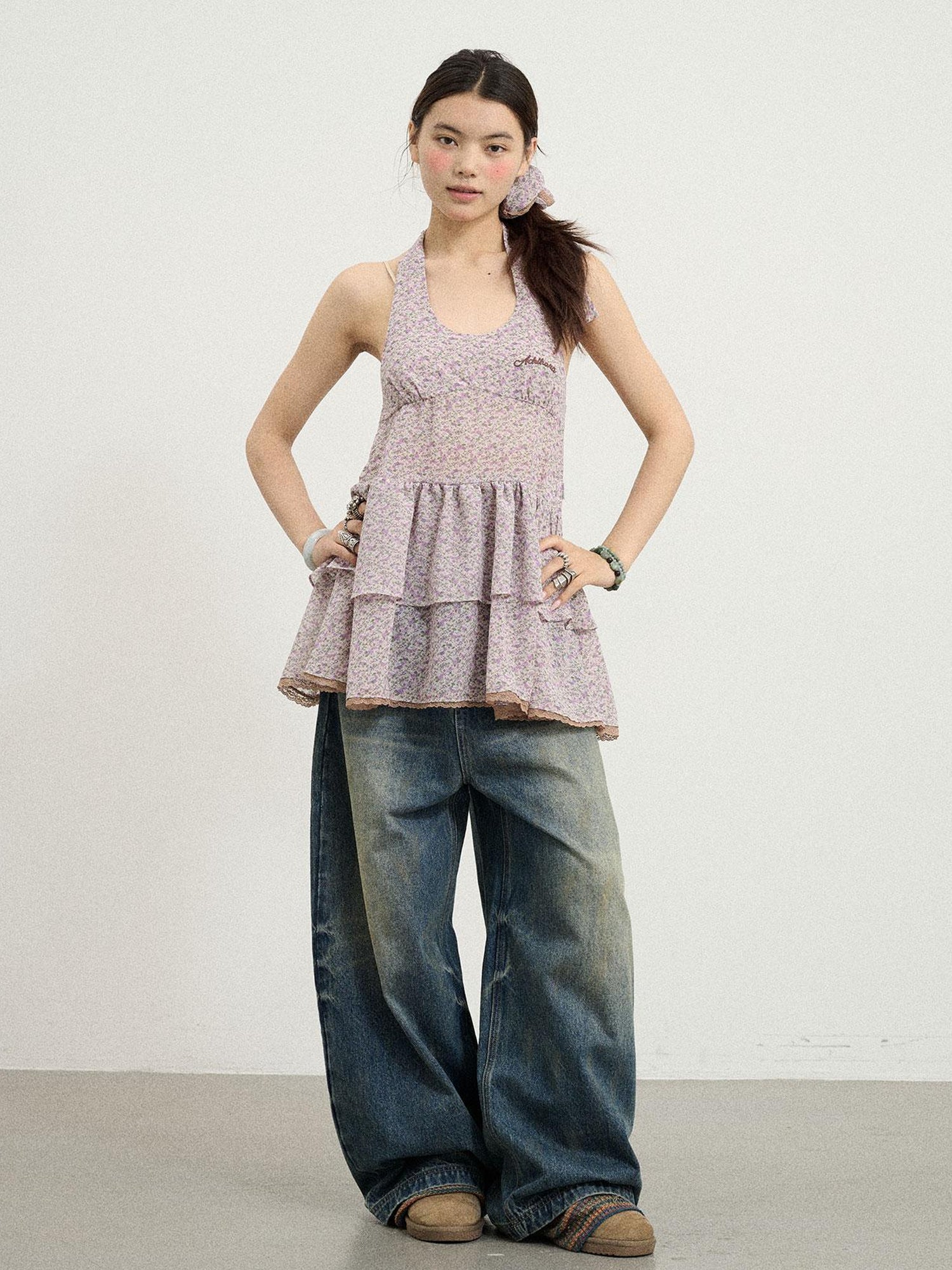 Achihara Daydreamer Strappy Sundress