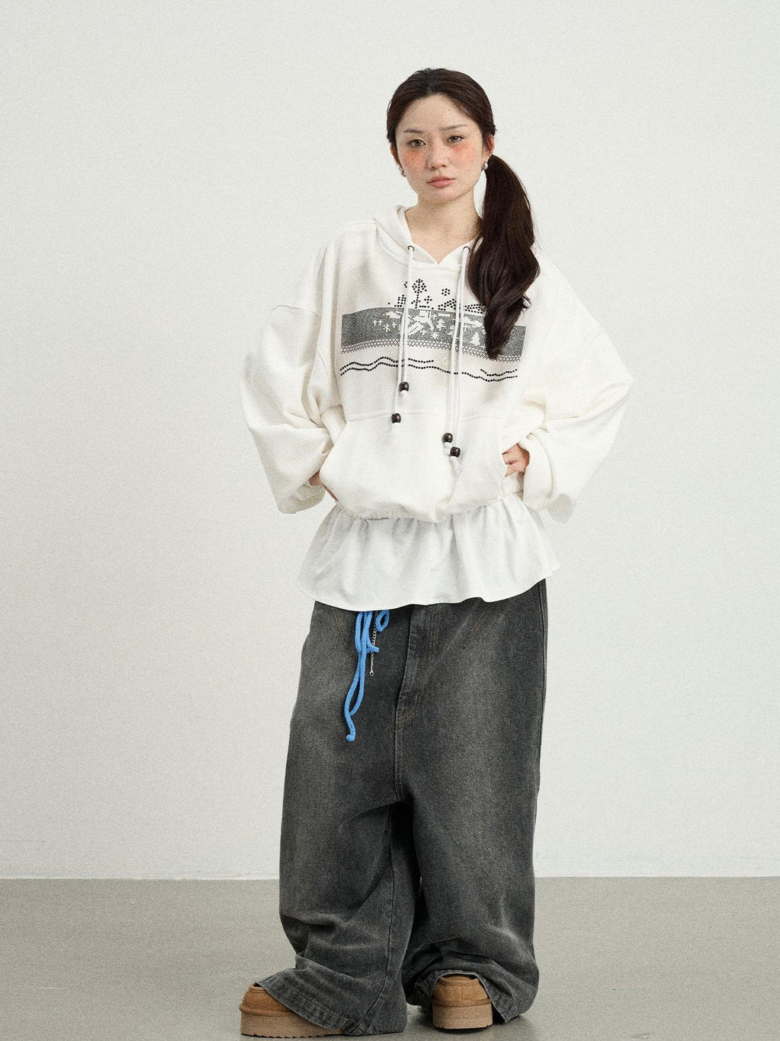 Achihara Daylight Firework Ski Hoodie