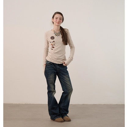 Achihara_Derong_Viscose_Spandex_Polka_Dot_Long_Sleeve_Straight_Fit_Women_T-Shirt_MISSTT