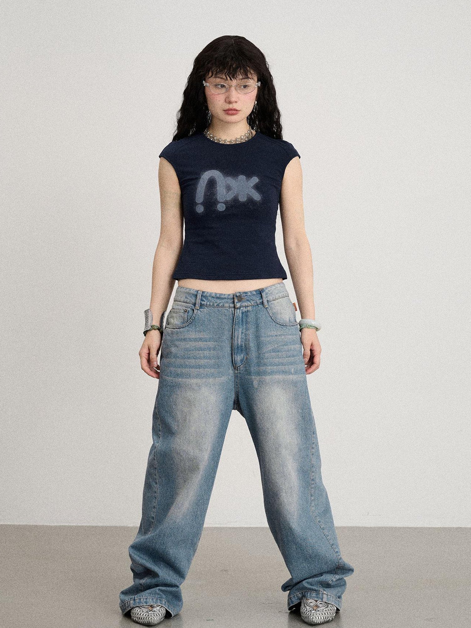 Achihara Dizzy Man Man Summer Tee