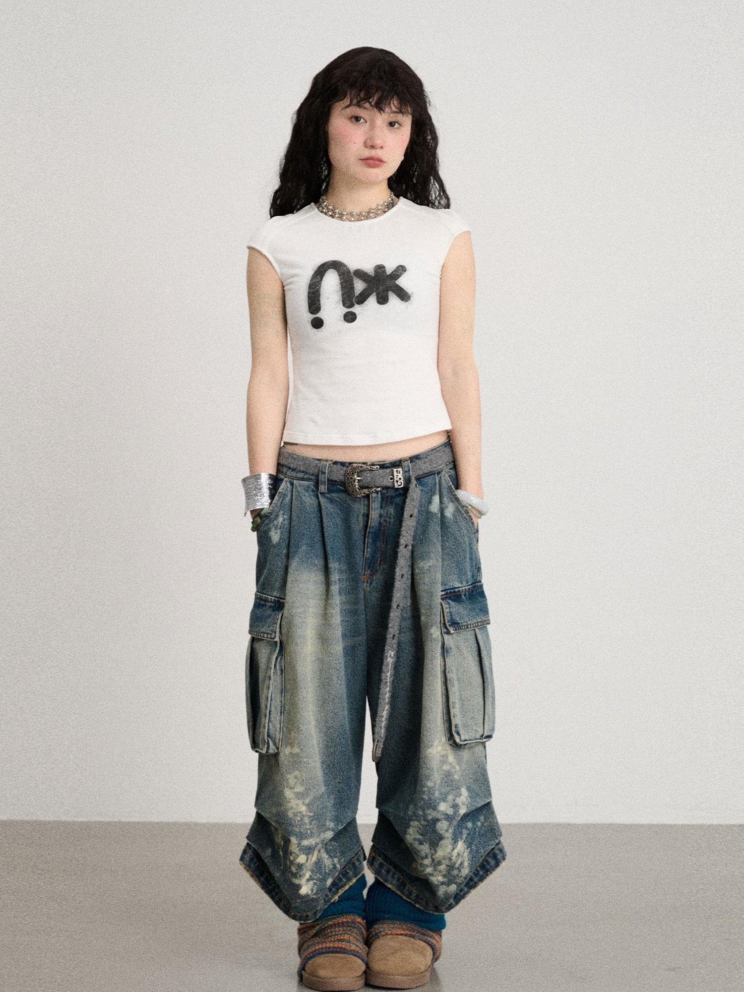 Achihara Dizzy Man Man Summer Tee