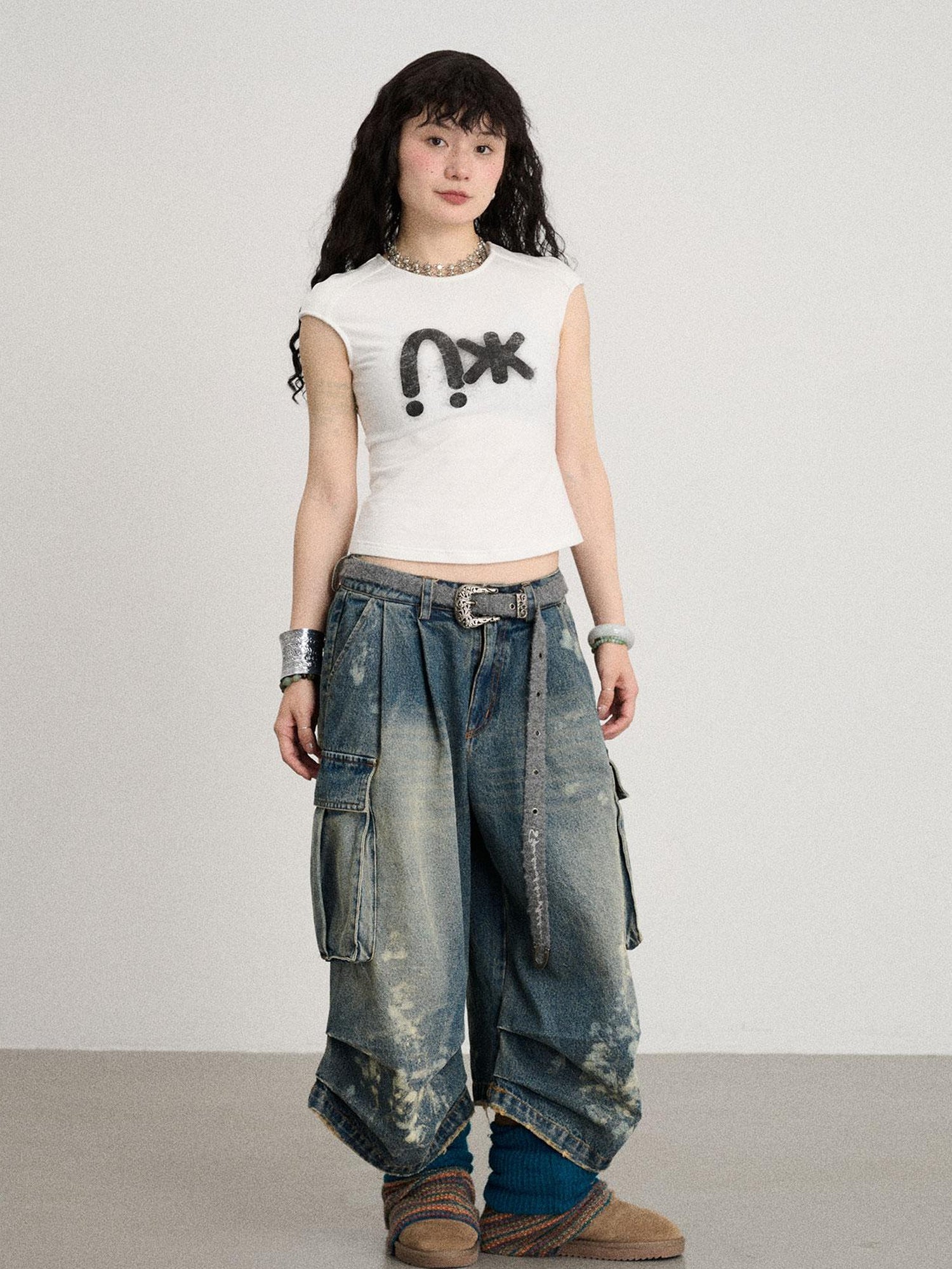 Achihara Dizzy Man Man Summer Tee