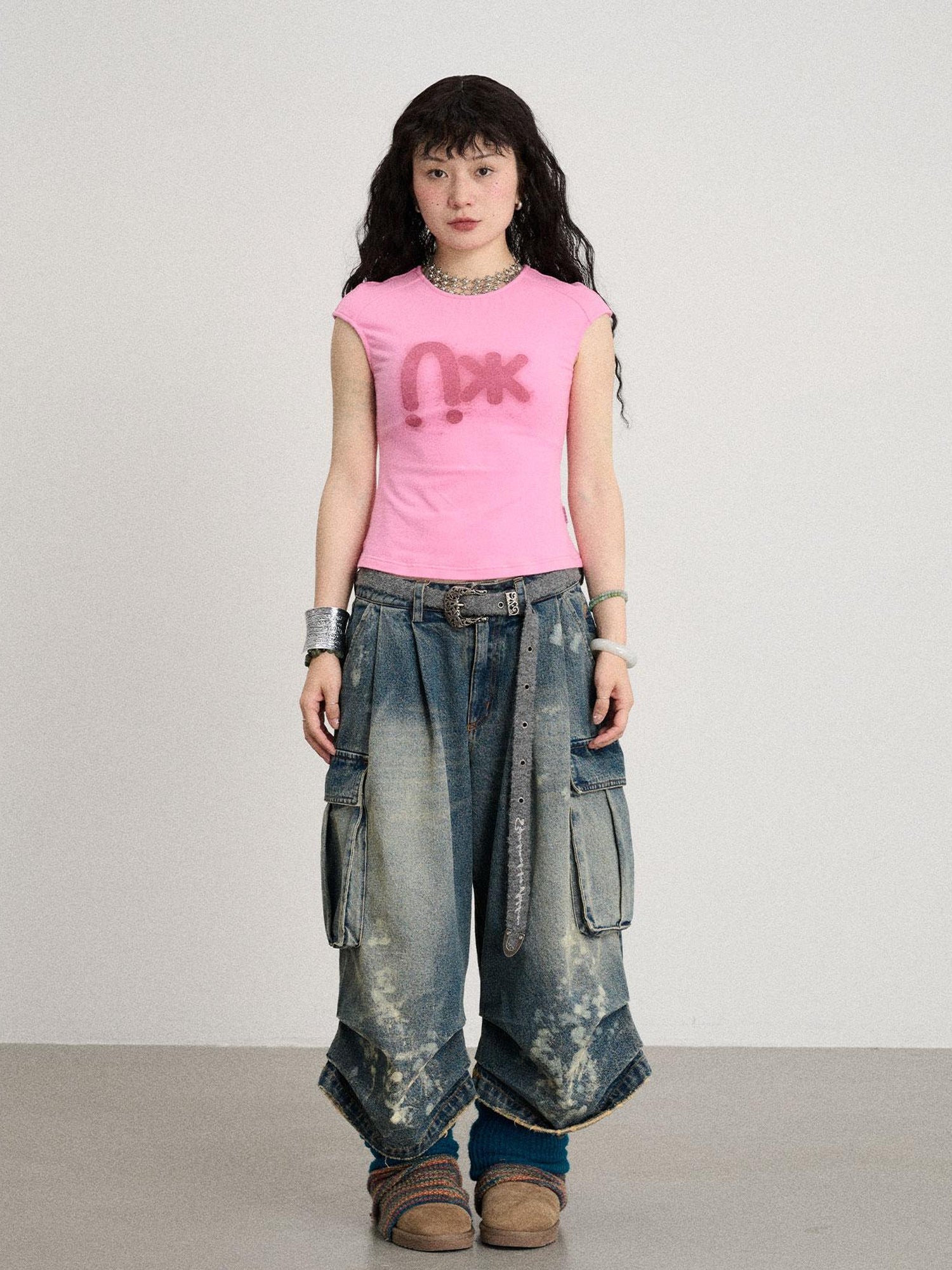 Achihara Dizzy Man Man Summer Tee