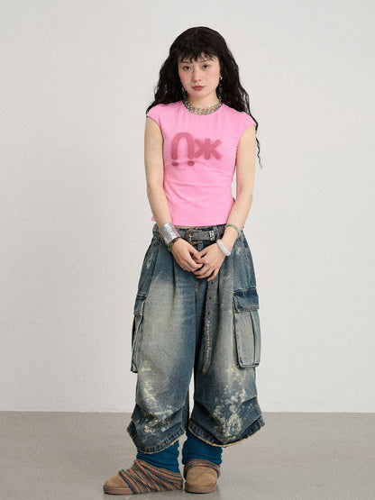 Achihara Dizzy Man Man Summer Tee