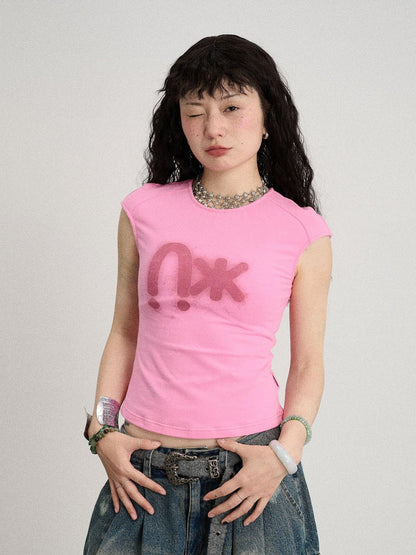 Achihara Dizzy Man Man Summer Tee