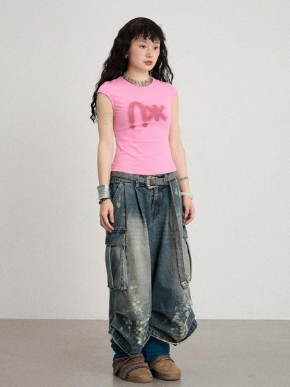 Achihara Dizzy Man Man Summer Tee