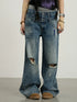 Achihara Double-Decker Distressed Jeans-1