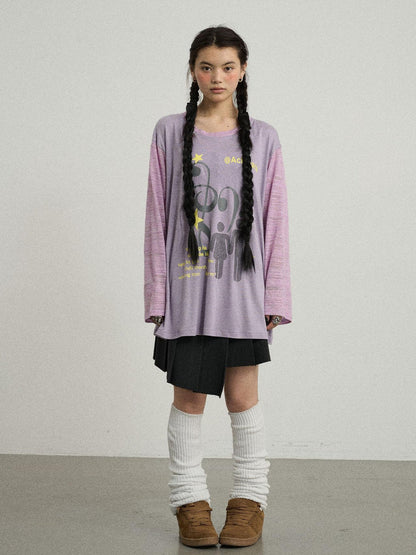 Achihara Electronic Bestie Relaxed Fit Tee