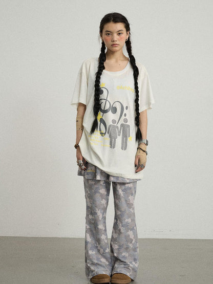 Achihara Electronic Bestie Relaxed Fit Tee