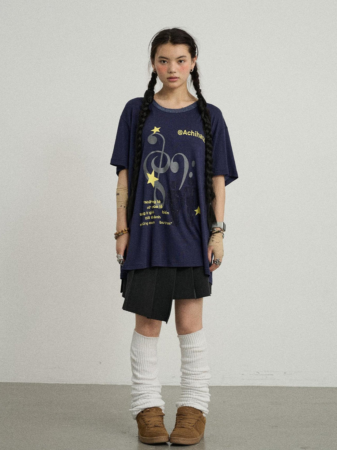 Achihara Electronic Bestie Relaxed Fit Tee