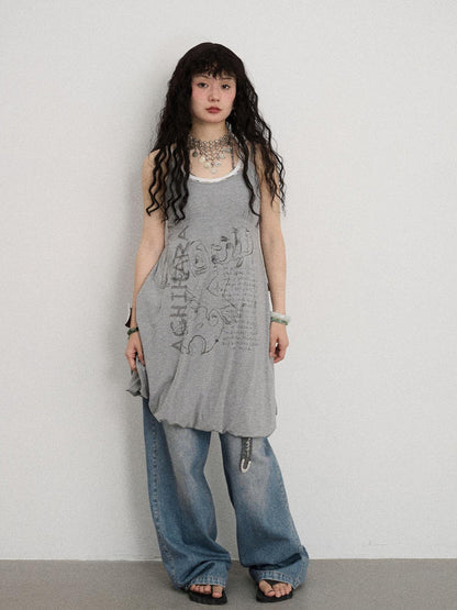 Achihara Emotion Parachute Dress