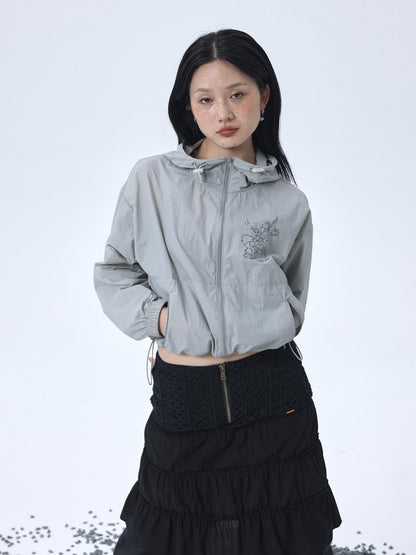 Achihara Expired Ice Lightweight Hooded Sun Protection Jacket