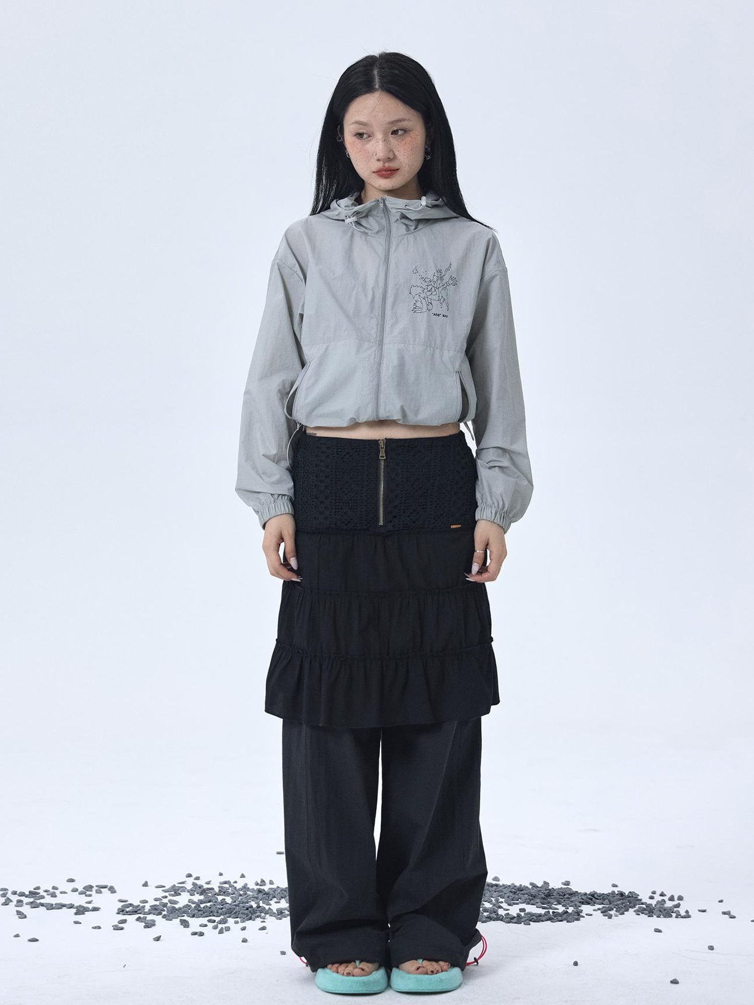 Achihara Expired Ice Lightweight Hooded Sun Protection Jacket