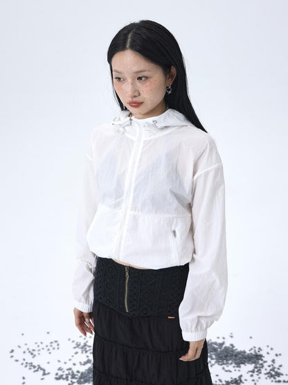 Achihara Expired Ice Lightweight Hooded Sun Protection Jacket