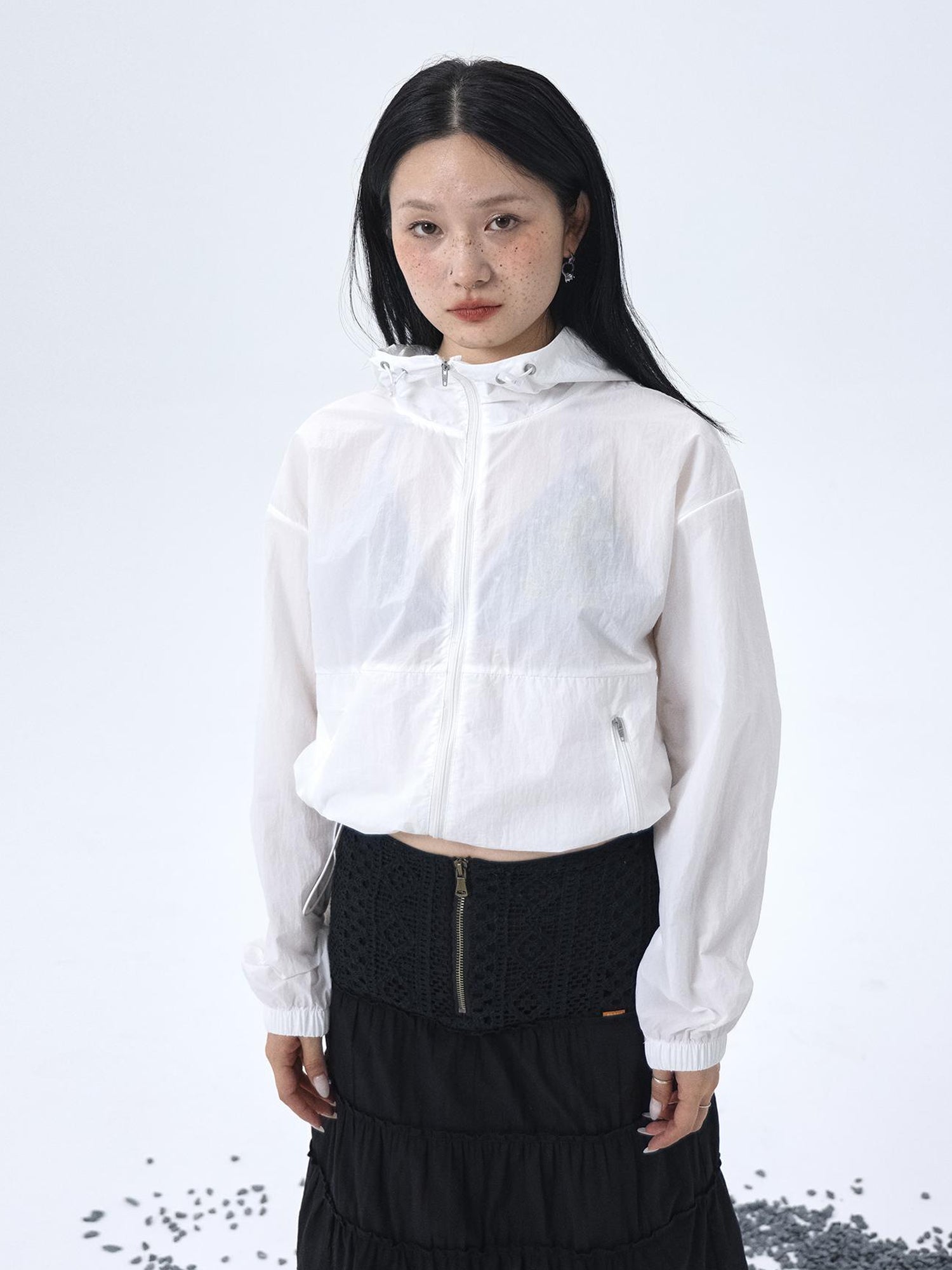 Achihara Expired Ice Lightweight Hooded Sun Protection Jacket