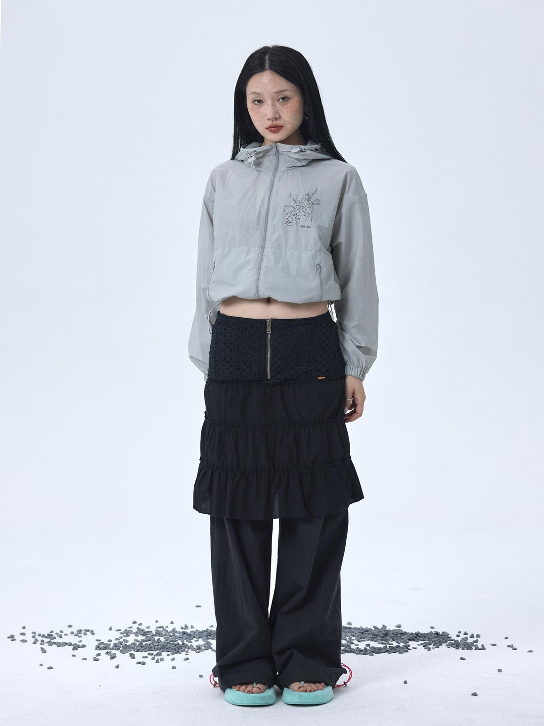 Achihara Expired Ice Lightweight Hooded Sun Protection Jacket