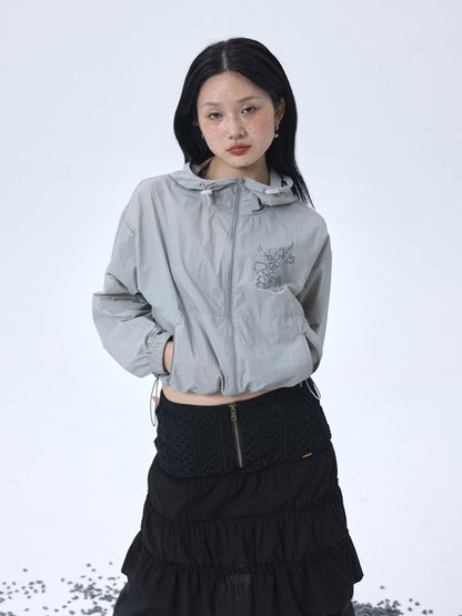 Achihara Expired Ice Lightweight Hooded Sun Protection Jacket