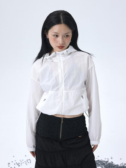 Achihara Expired Ice Lightweight Hooded Sun Protection Jacket