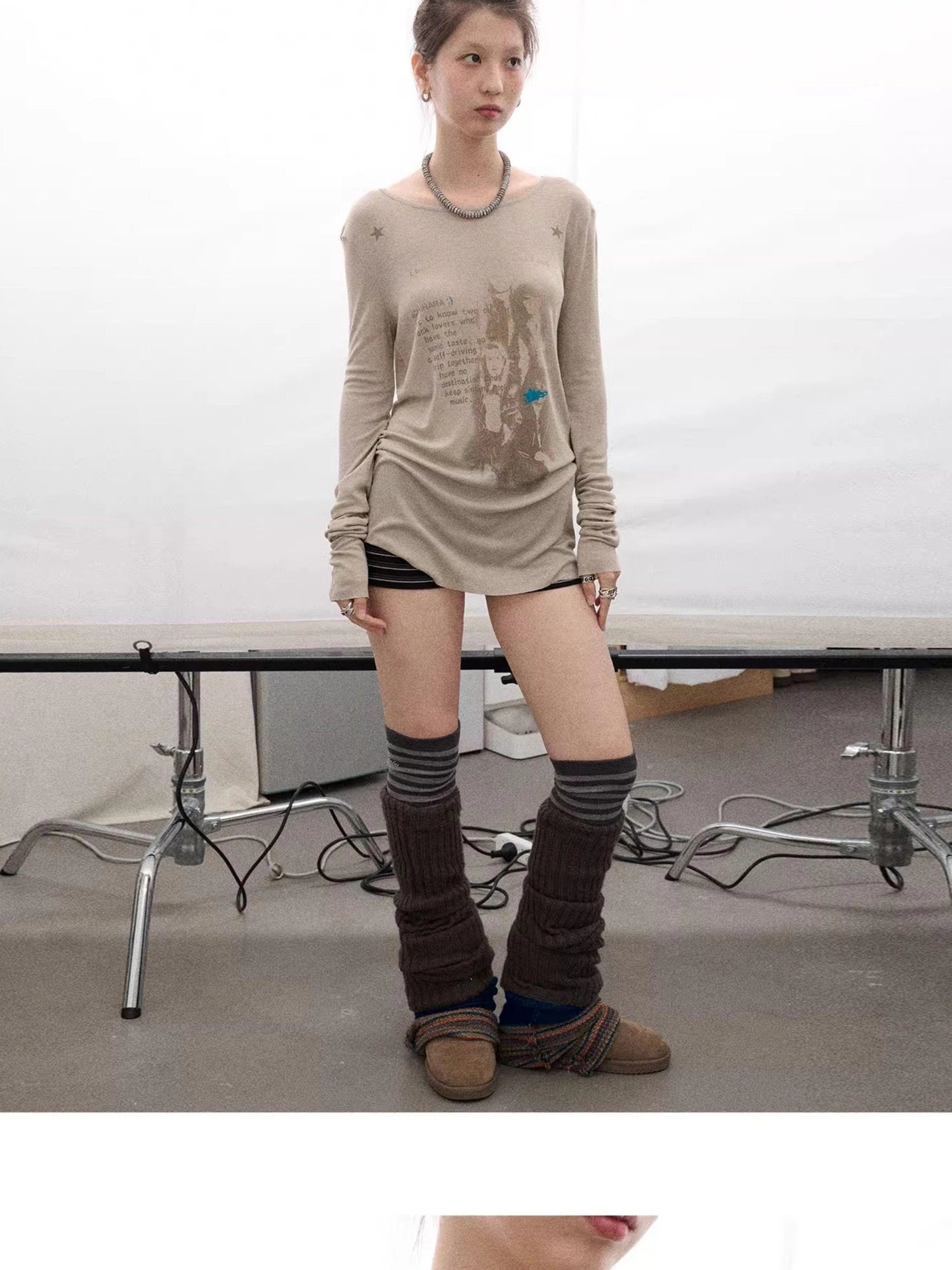 Fallen Satan Lightweight Rock Print Summer Tee