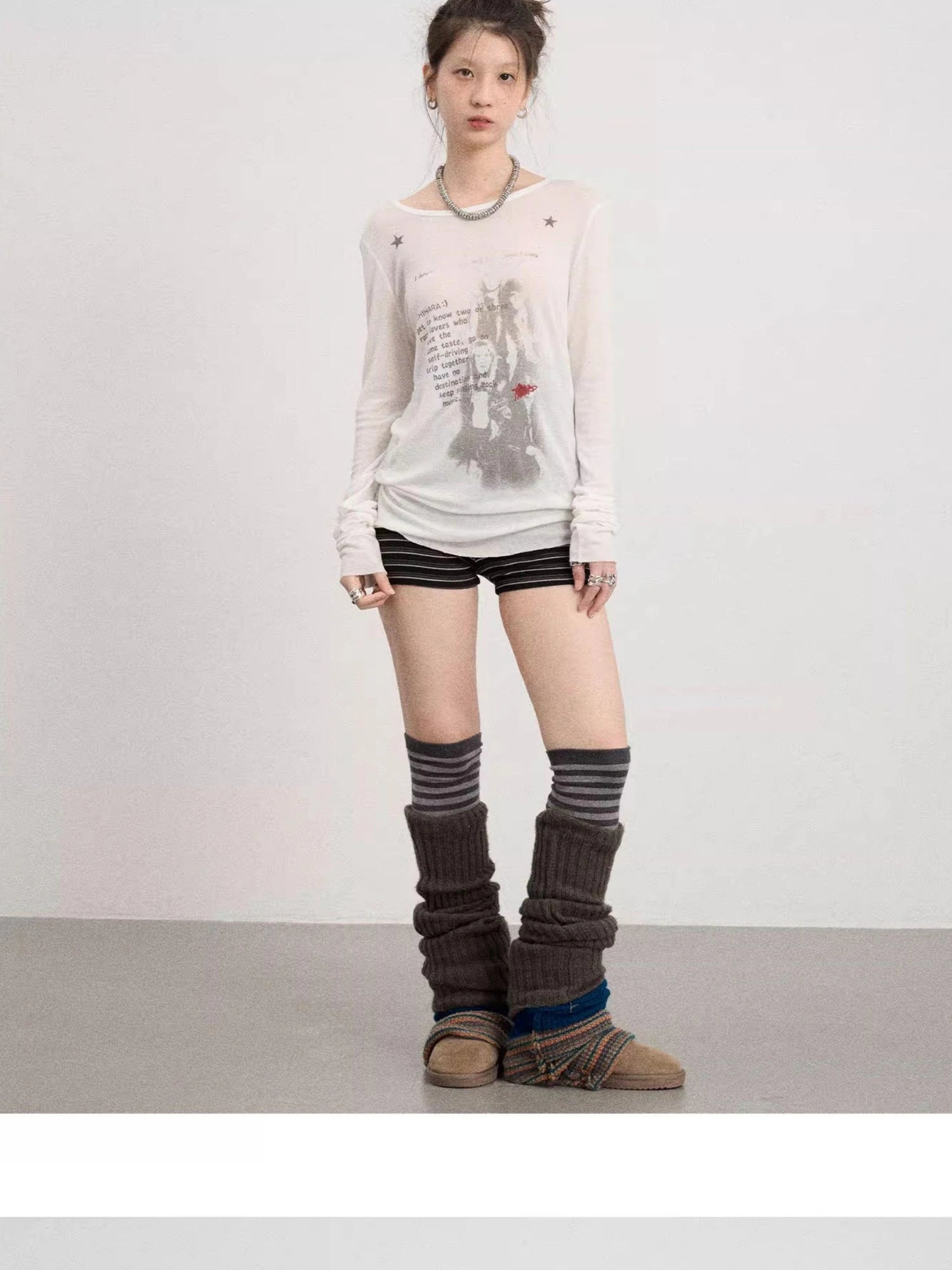 Fallen Satan Lightweight Rock Print Summer Tee