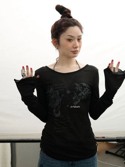 Fish Princess Long Sleeve T-shirt