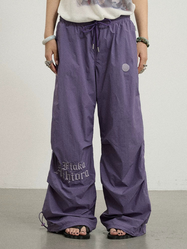 Achihara Freedom Growth Wide Leg Cargo Pants-1