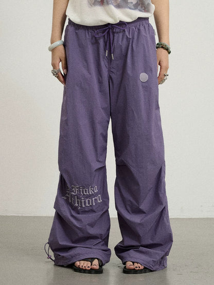 Achihara Freedom Growth Wide Leg Cargo Pants-1