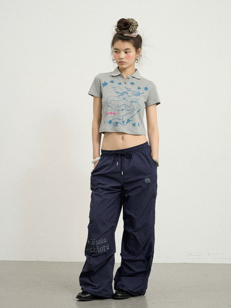 Achihara Freedom Growth Wide Leg Cargo Pants-5