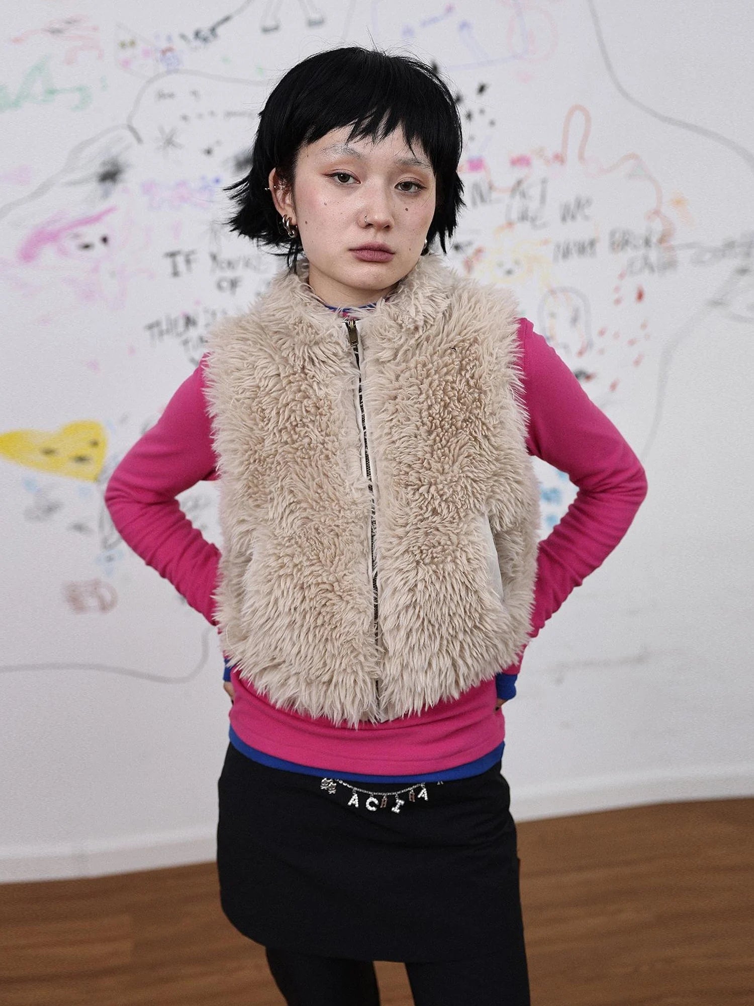 Furry Monster Four Season Vest