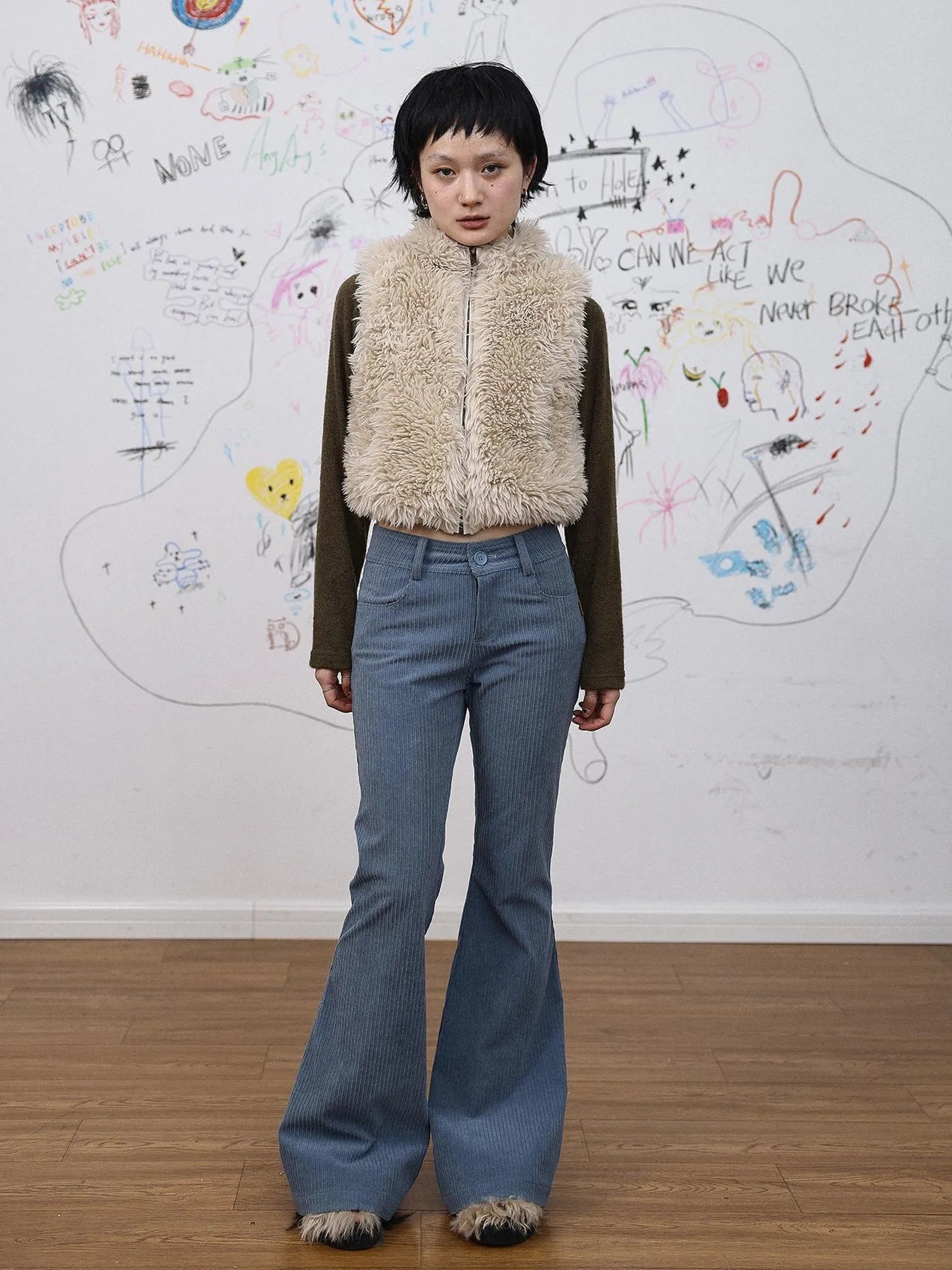 Furry Monster Four Season Vest