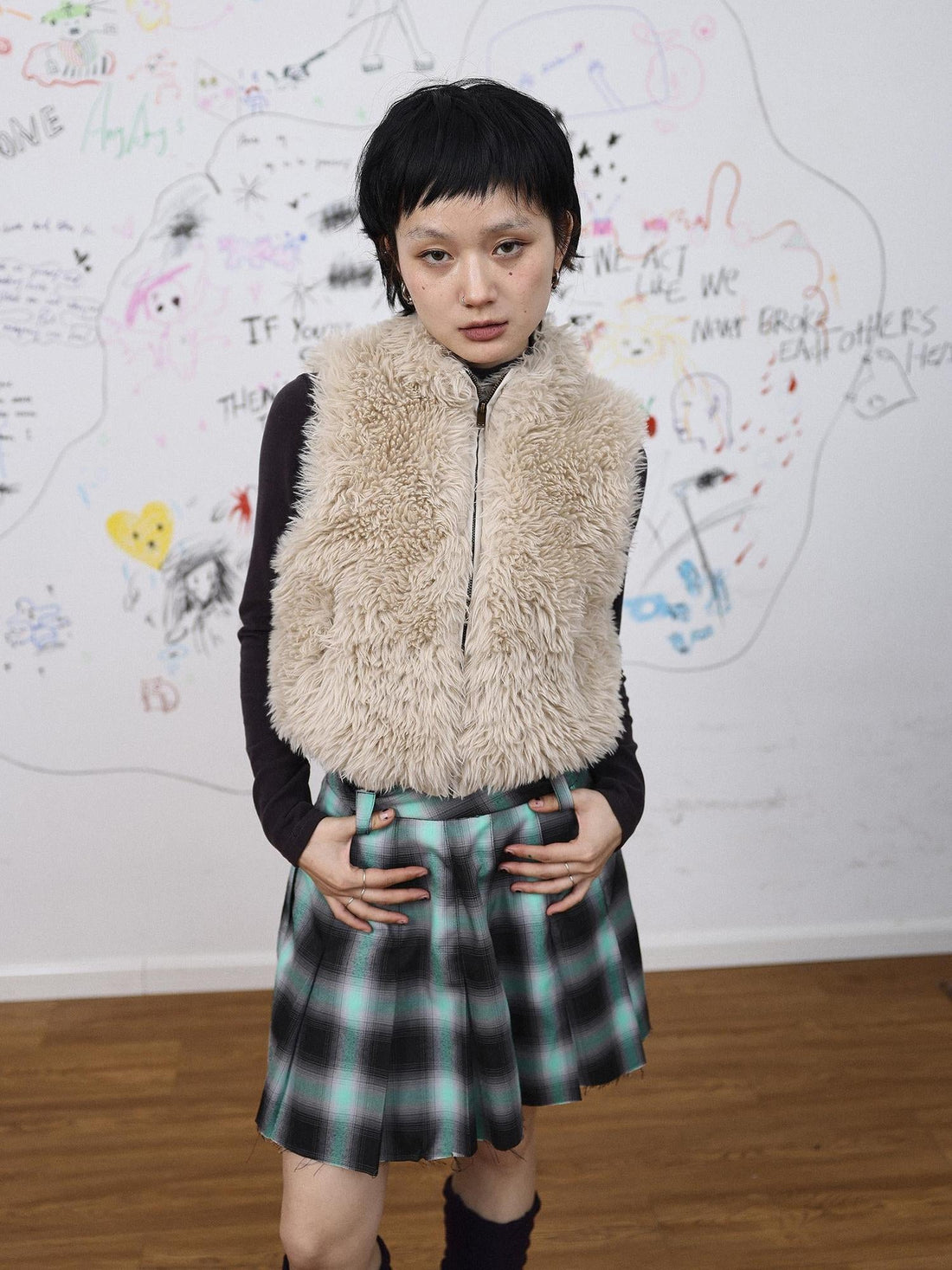 Achihara Furry Monster Four Season Vest