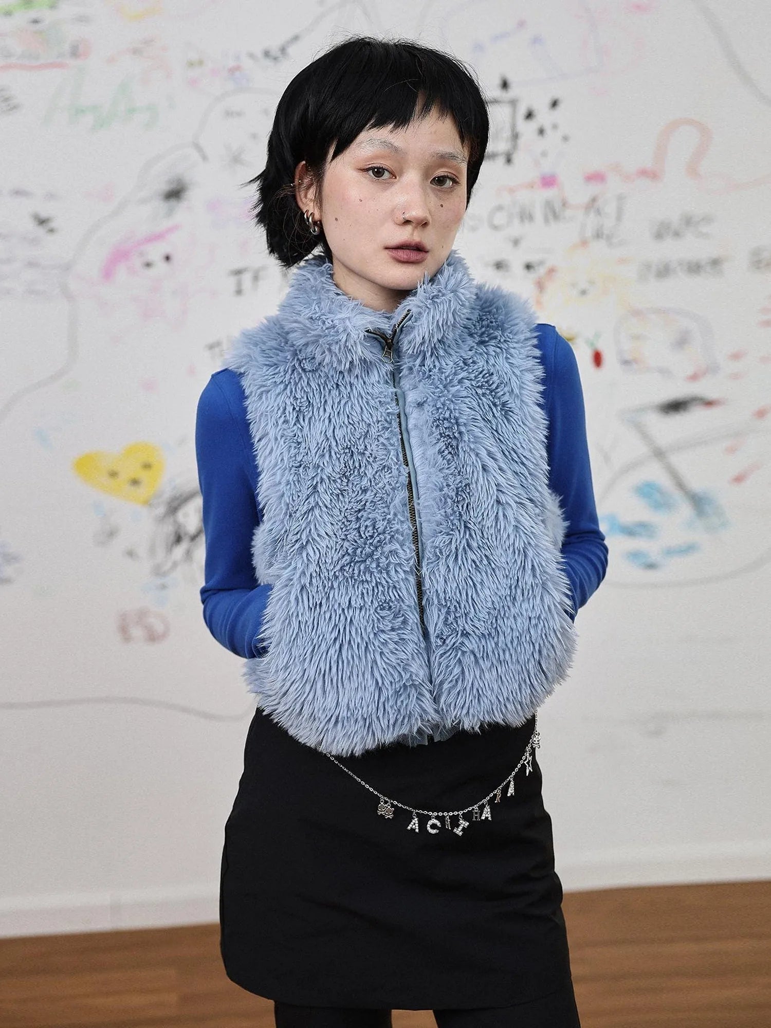 Furry Monster Four Season Vest