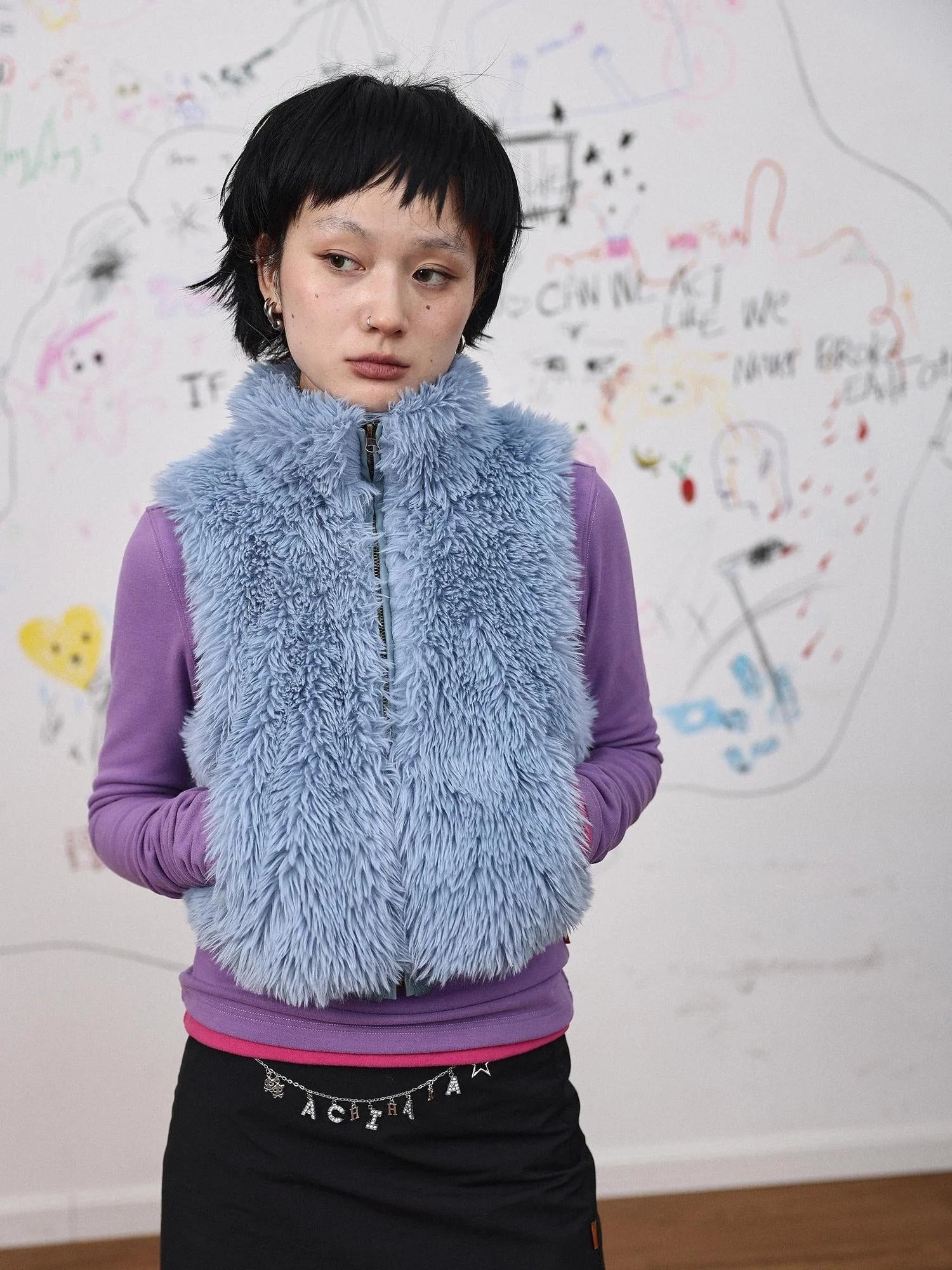 Furry Monster Four Season Vest