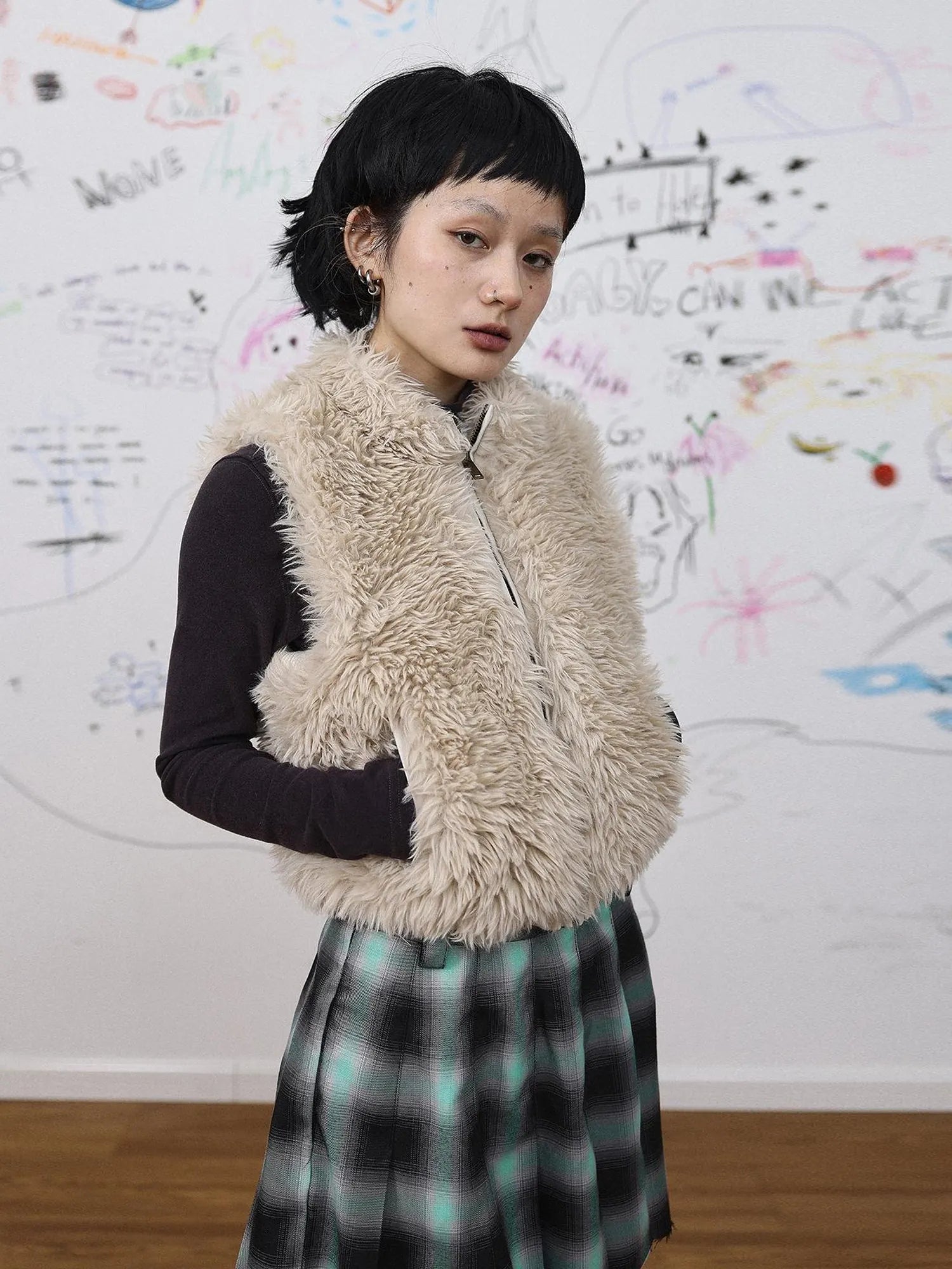 Furry Monster Four Season Vest