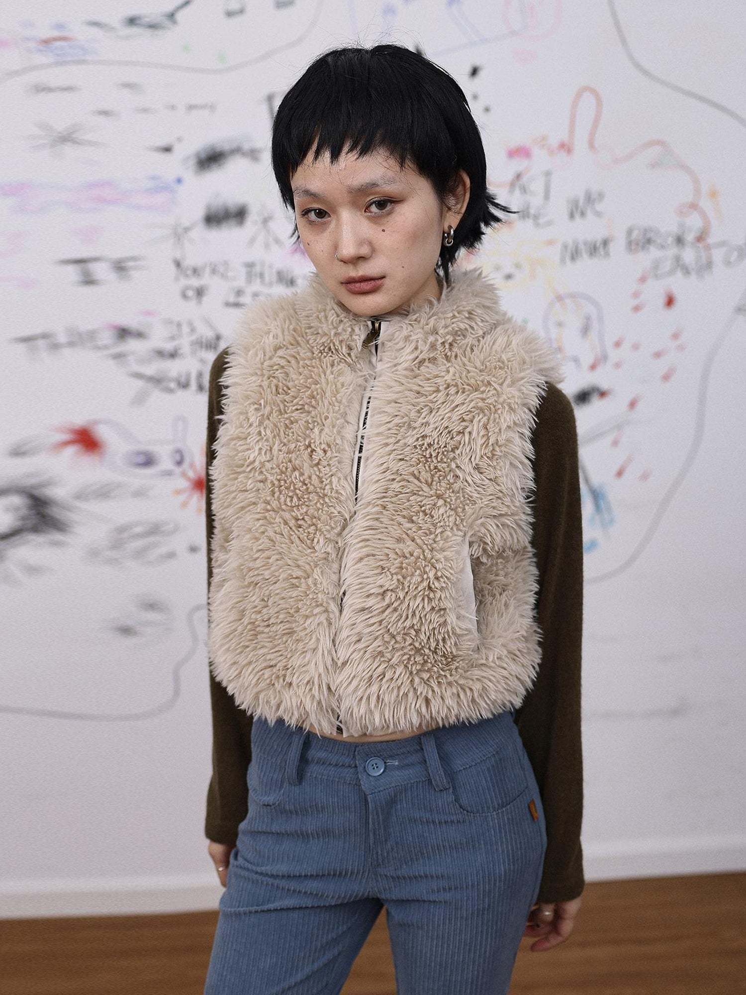Achihara Furry Monster Four Season Vest