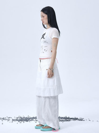 Achihara Glass Jellyfish Summer Graphic Tee