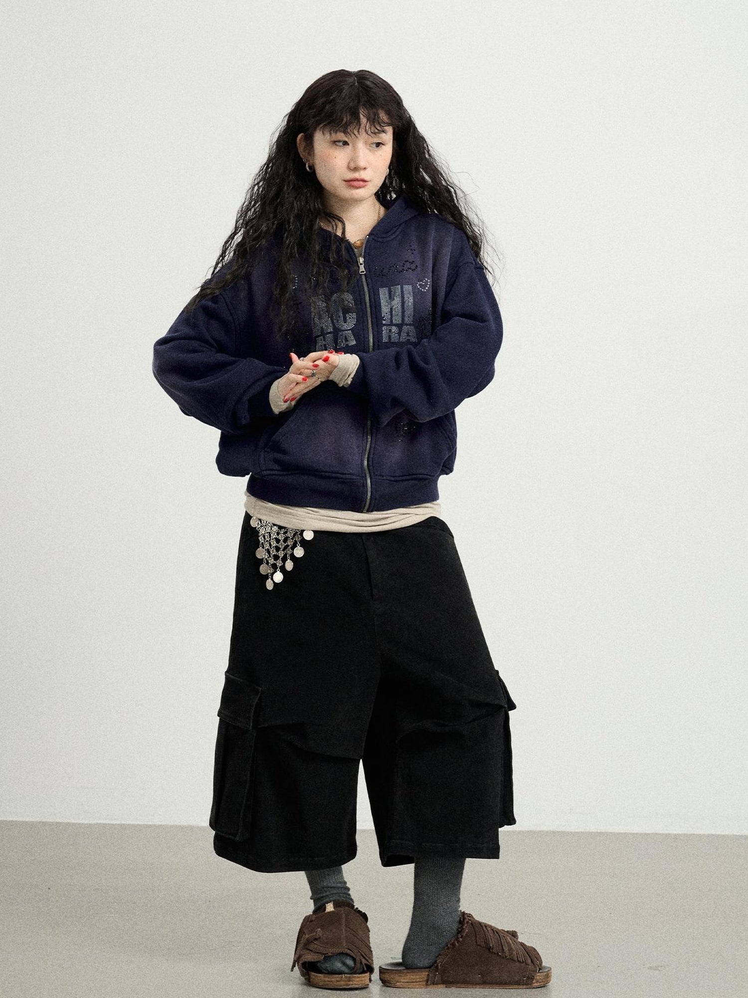 Achihara Hakuna Matata Sparkle Graphic Hoodie