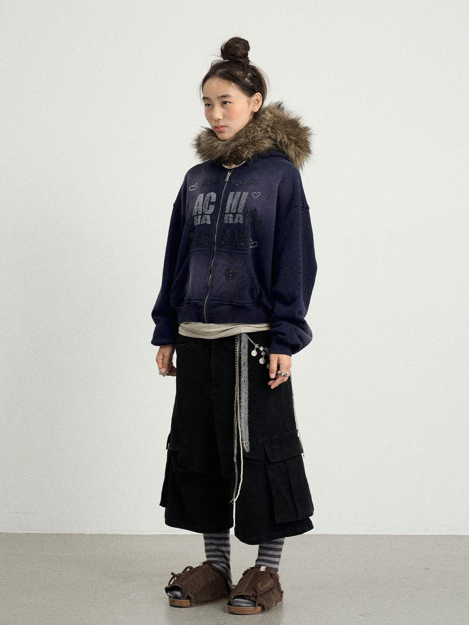 Achihara Hakuna Matata Sparkle Graphic Hoodie
