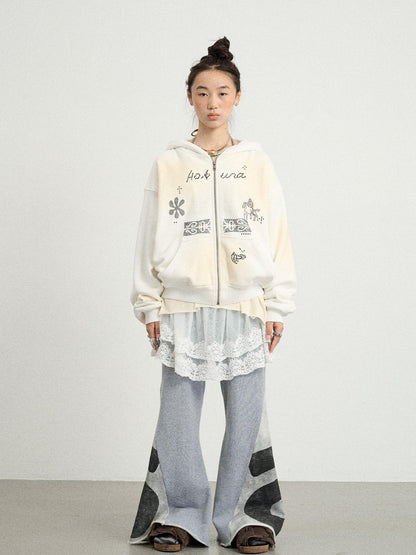 Achihara Hakuna Matata Sparkle Graphic Hoodie