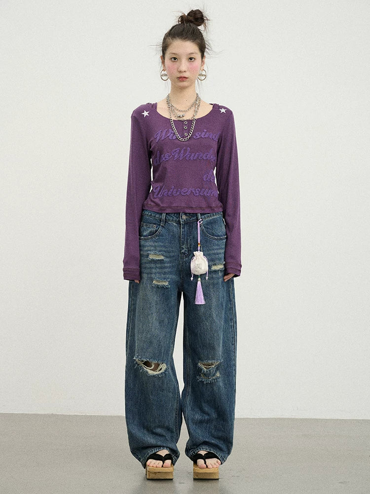 Achihara Hawaii Hooded Crop Tee-1