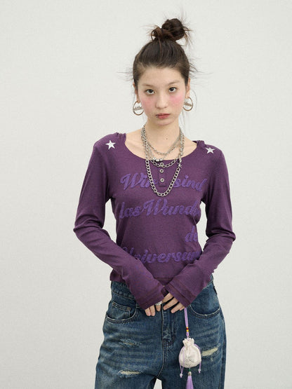 Achihara Hawaii Hooded Crop Tee
